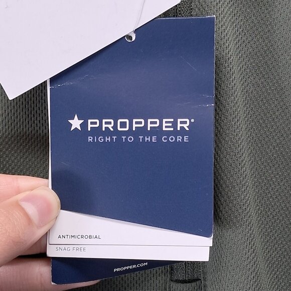 Propper Men's Kinetic Combat Shirt Air Soft Antimicrobial Snag Free Green 2XL - Picture 2 of 14